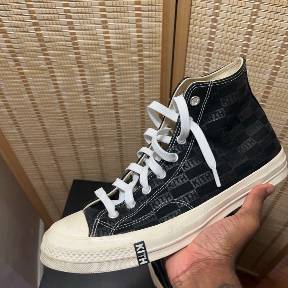 Kith X Converse ‘Black Monogram’ - image 1